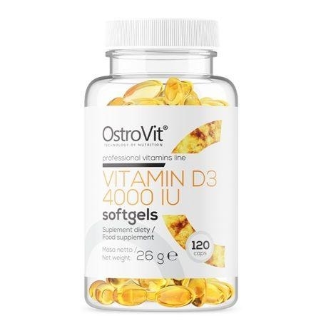 Zdjęcie Ostrovit Vitamin D3 4000 120kaps