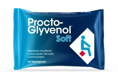 Zdjęcie Chusteczki  nawilżone Procto-Glyvenol Soft, 30szt.