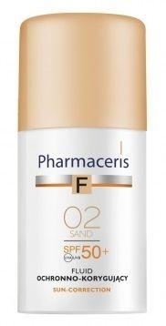 Zdjęcie Pharmaceris F SUN-CORRECTION Fluid  ochronno-korygujący 02 SAND SPF50+ , 30ml