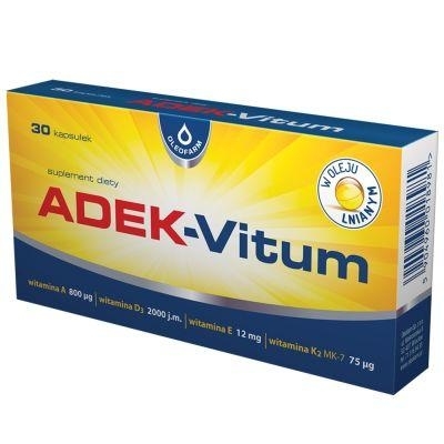 Zdjęcie ADEK-Vitum, 30 kaps.