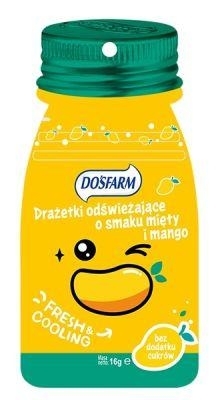 Zdjęcie Dosfarm drażetki odświeżające mięta i mango