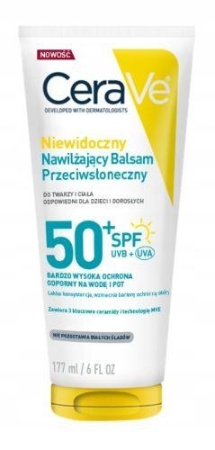 Zdjęcie CeraVe Balsam przeciwsłoneczny, SPF50 177ml