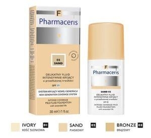 Zdjęcie PHARMACERIS F 03 BRONZ Delik Fluid intensywnie kryjący, 30 ml