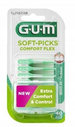 Zdjęcie Sunstar GUM Soft-Picks Comfort Flex Średnie, 40szt.