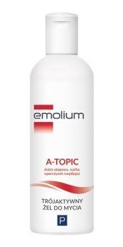 Zdjęcie EMOLIUM A-TOPIC Trójaktywny  żel do mycia 200ml