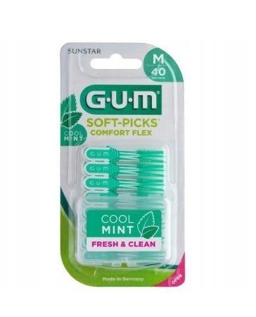 Zdjęcie Sunstar GUM SOFT-PICKS COMFORT FLEX M, 40szt.