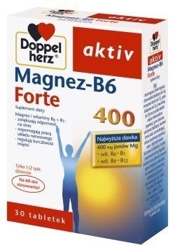 Zdjęcie Doppelherz Aktiv Magnez-B6 Forte 400, 30 tabl.