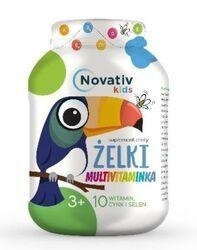 Zdjęcie Novativ Kids Żelki Multiwitaminka 150g