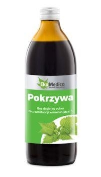 Zdjęcie Pokrzywa 99,8%Sok EkaMedica 500 ml