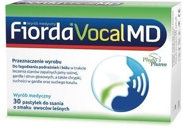 Zdjęcie Fiorda Vocal MD o smaku owoców leśnych, 30 past