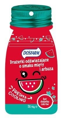 Zdjęcie Dosfarm drażetki odświeżające mięta i arbuz