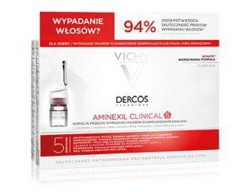 Zdjęcie VICHY Dercos AMINEXIL CLINICAL 5 damski, 21 ampułek