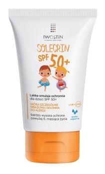 Zdjęcie IWOSTIN SOLECRIN  Emulsja ochronna dla dzieci, SPF50, 100ml