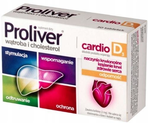 Zdjęcie Proliver Cardio D3, 30 tabl.