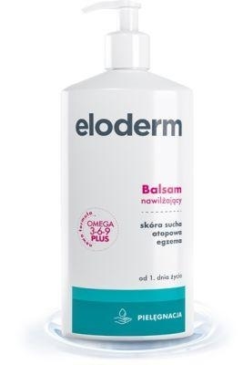 Zdjęcie ELODERM Balsam nawilżający 400 ml, skóra atopowa, AZS,