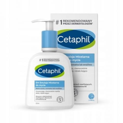 Zdjęcie CETAPHIL EM Emulsja micelarna do mycia 236ml