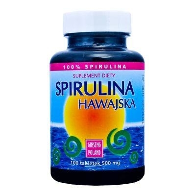 Zdjęcie Spirulina HAWAJSKA 500 mg tabl. 0,5g 100 tabl.