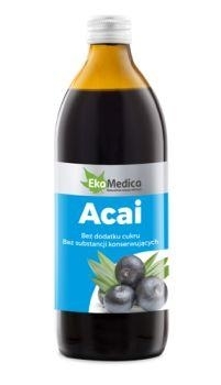 Zdjęcie Acai 100% Sok EkaMedica 500ml