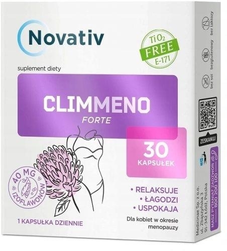 Zdjęcie Novativ Climmeno Forte, 30 kaps.