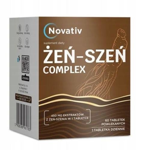 Zdjęcie Novativ Żeń-Szeń Complex, 60tabl