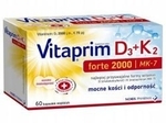Zdjęcie Vitaprim D3 Forte 2000 + K2, 6...