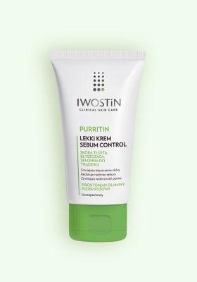 Zdjęcie IWOSTIN PURRITIN Lekki Krem Sebum Control, 60ml