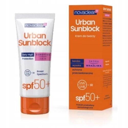 Zdjęcie Novaclear Urban Sunblock Krem SPF 50 40ml