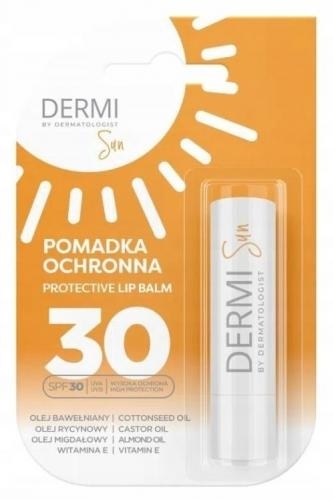Zdjęcie Dermi Sun Pomadka ochronna SPF30, 4,9g