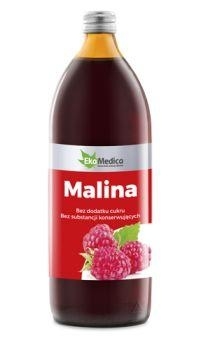 Zdjęcie Malina Sok 100% EkaMedica 0,5 l