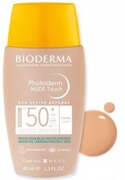 Zdjęcie BIODERMA PHOTODERM NUDE Touch SPF50+ jasny, 40ml