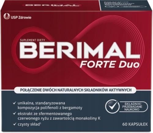 Zdjęcie Berimal Forte Duo, 60 kaps.