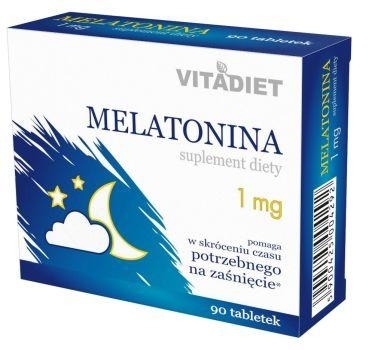 Zdjęcie Melatonina 1 mg tabl. 90 tabl.