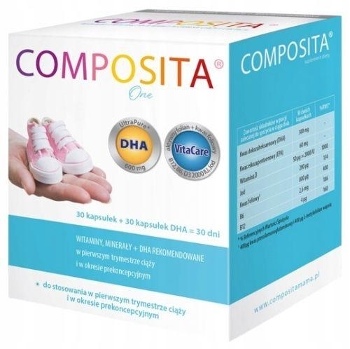 Zdjęcie Composita One 60kaps.(30kaps.+30kaps)