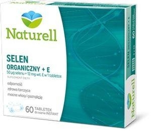 Zdjęcie Selen organiczny +E NATURELL 60 tabl.