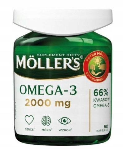 Zdjęcie Moller's Omega-3 2000 mg, 60 kaps.