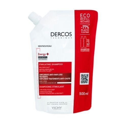 Zdjęcie VICHY DERCOS Szampon wzmacniający, REFILL 500 ml