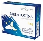 Zdjęcie Melatonina 1 mg tabl. 90 tabl....