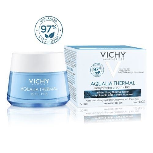 Zdjęcie Vichy Aqualia Thermal Krem nawilżający boga konsystencja, 50ml