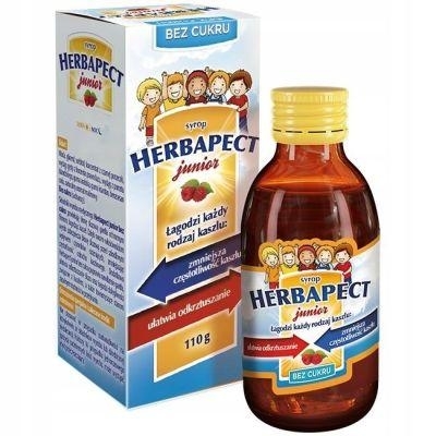 Zdjęcie Herbapect Junior bez cukru syrop 110 g