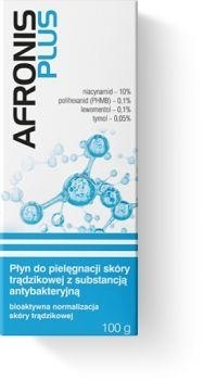 Zdjęcie AFRONIS PLUS Płyn do pielęgnacji skóry trądzikowej, 100g