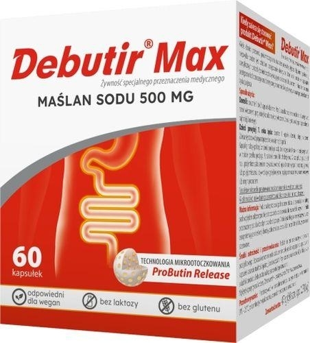 Zdjęcie Debutir Max, 60 kaps.