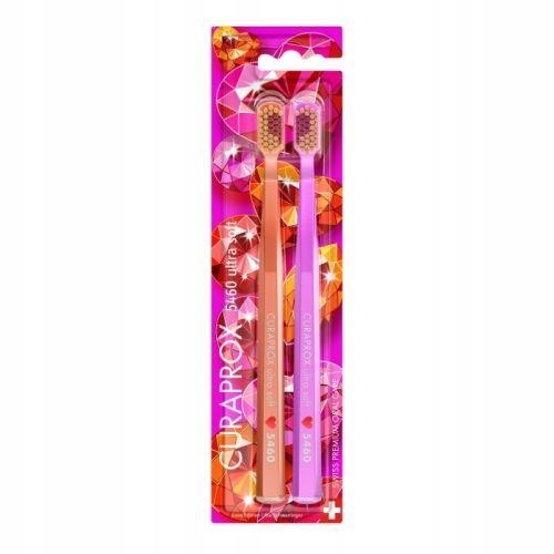 Zdjęcie CURAPROX CS 5460 ultra soft dwupak Love