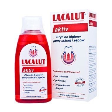 Zdjęcie LACALUT ACTIV Płyn do płukania jamy ustnej, 300ml