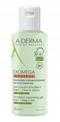 Zdjęcie A-DERMA EXOMEGA CONTROL Żel 2w1 !!200ml