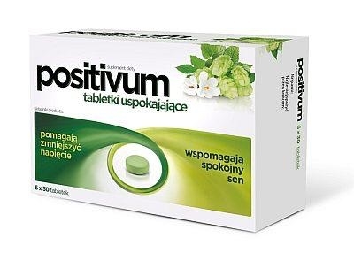 Zdjęcie Positivum Tabletki uspokajające  180tabl.