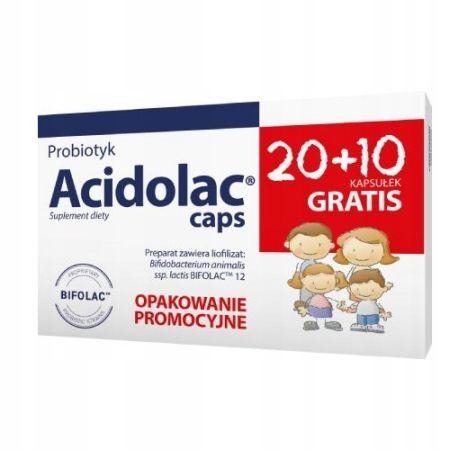 Zdjęcie Acidolac 30 kaps.