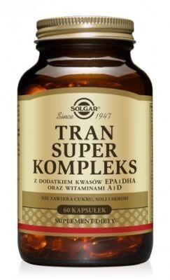 Zdjęcie SOLGAR Tran Super Kompleks 60 kaps.