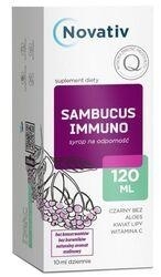 Zdjęcie Novativ Sambucus immmuno Syrop 120ml