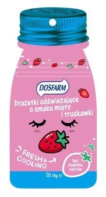 Zdjęcie Dosfarm drażetki odświeżające mięta i truskawka