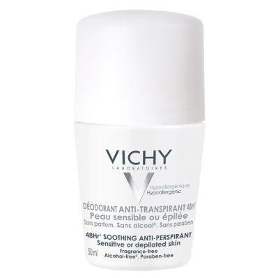 Zdjęcie VICHY Dezodorant  Anti-Transpir48h skóra wraż liwa BIAŁA, 50ml